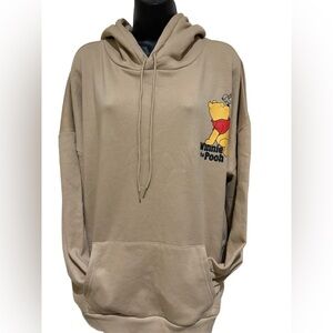 Winnie the Pooh Tan Hoodie⭐️NEW⭐️